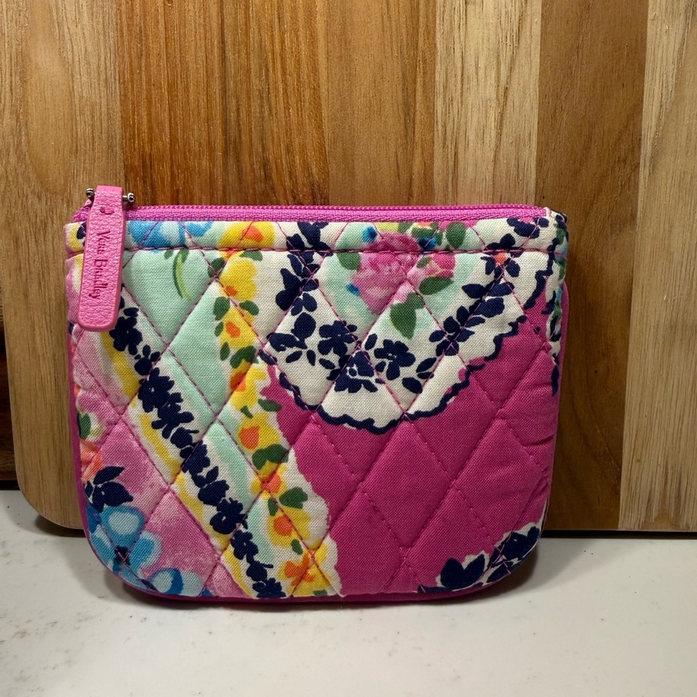 Vera Bradley in Wildflower Paisley pattern Quilted Pouch